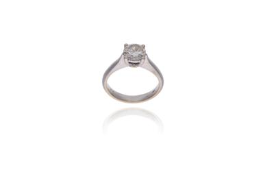 Anello con diamante - Asta Preziosi Anello con diamante - Asta Preziosi
