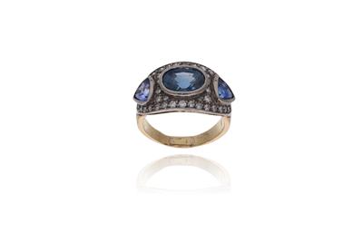 Anello con zaffiri - Asta Preziosi Anello con zaffiri - Asta Preziosi