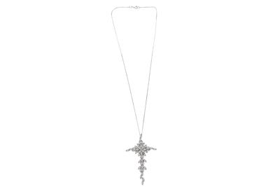 Collana e ciondolo con diamanti - Asta Preziosi Collana e ciondolo con diamanti - Asta Preziosi