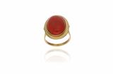 Anello con corallo - Asta Preziosi Anello con corallo - Asta Preziosi