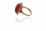 Anello con corallo - Asta Preziosi Anello con corallo - Asta Preziosi
