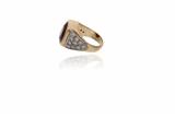 Anello con diamanti e quarzo - Asta Preziosi Anello con diamanti e quarzo - Asta Preziosi