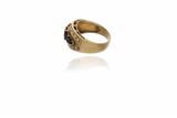 Anello con diamanti e zaffiri - Asta Preziosi Anello con diamanti e zaffiri - Asta Preziosi