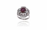 Anello con rubino e diamanti - Asta Preziosi Anello con rubino e diamanti - Asta Preziosi