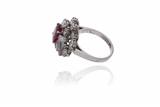 Anello con rubino e diamanti - Asta Preziosi Anello con rubino e diamanti - Asta Preziosi