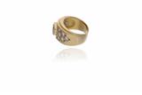 Anello con smeraldo e diamanti - Asta Preziosi Anello con smeraldo e diamanti - Asta Preziosi