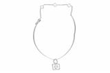 Collana con centrale con diamanti - Asta Preziosi Collana con centrale con diamanti - Asta Preziosi