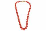 Collana di coralli a gradazione - Asta Preziosi Collana di coralli a gradazione - Asta Preziosi
