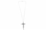Collana e ciondolo con diamanti - Asta Preziosi Collana e ciondolo con diamanti - Asta Preziosi