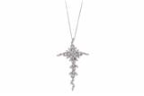 Collana e ciondolo con diamanti - Asta Preziosi Collana e ciondolo con diamanti - Asta Preziosi