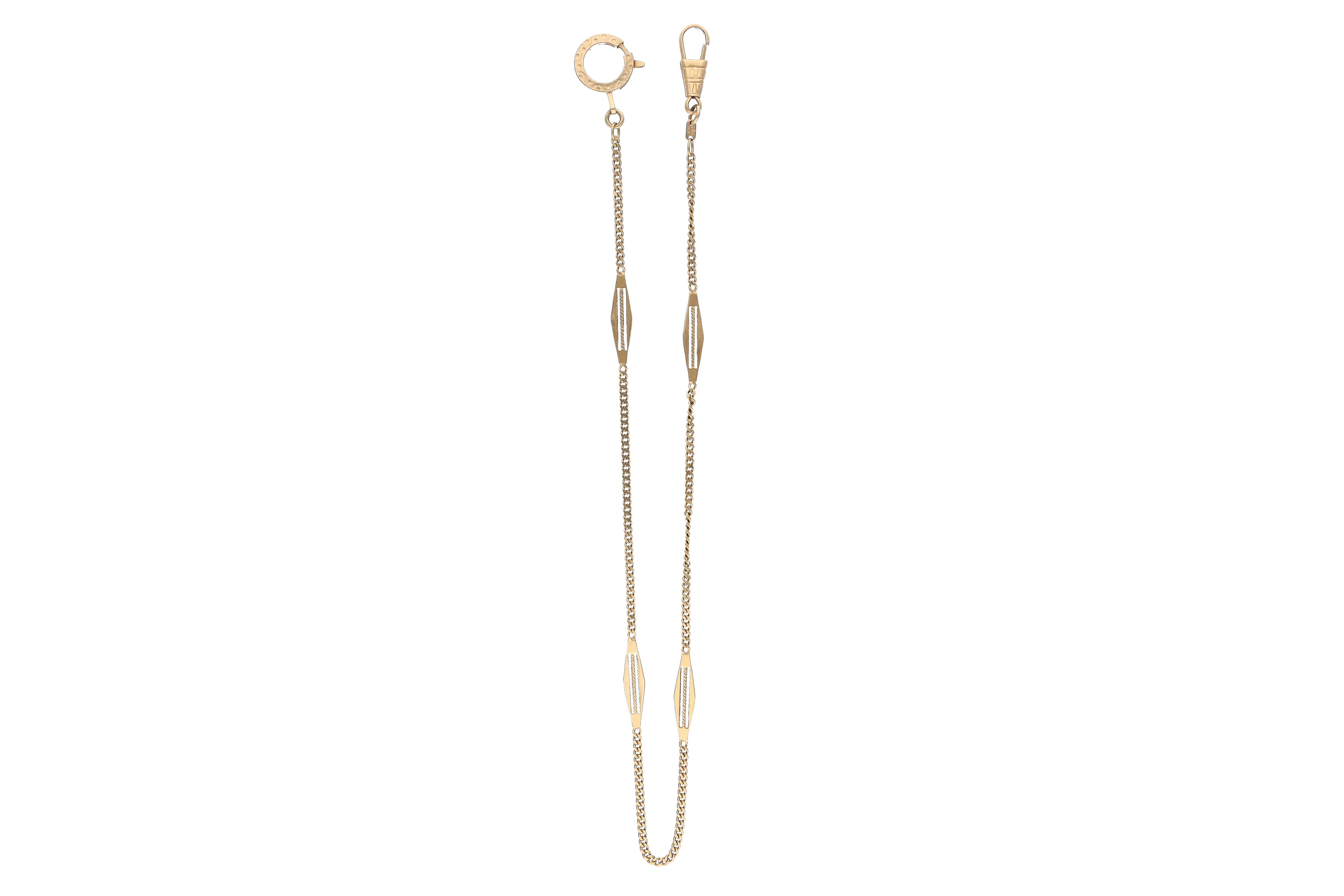 Catena per orologio in oro - Asta Preziosi