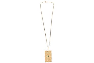 Marogna Gioielli, collana con ciondolo e smeraldo - Asta Preziosi Marogna Gioielli, collana con ciondolo e smeraldo - Asta Preziosi