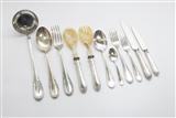 Servizio di posate in argento - Asta Preziosi Servizio di posate in argento - Asta Preziosi