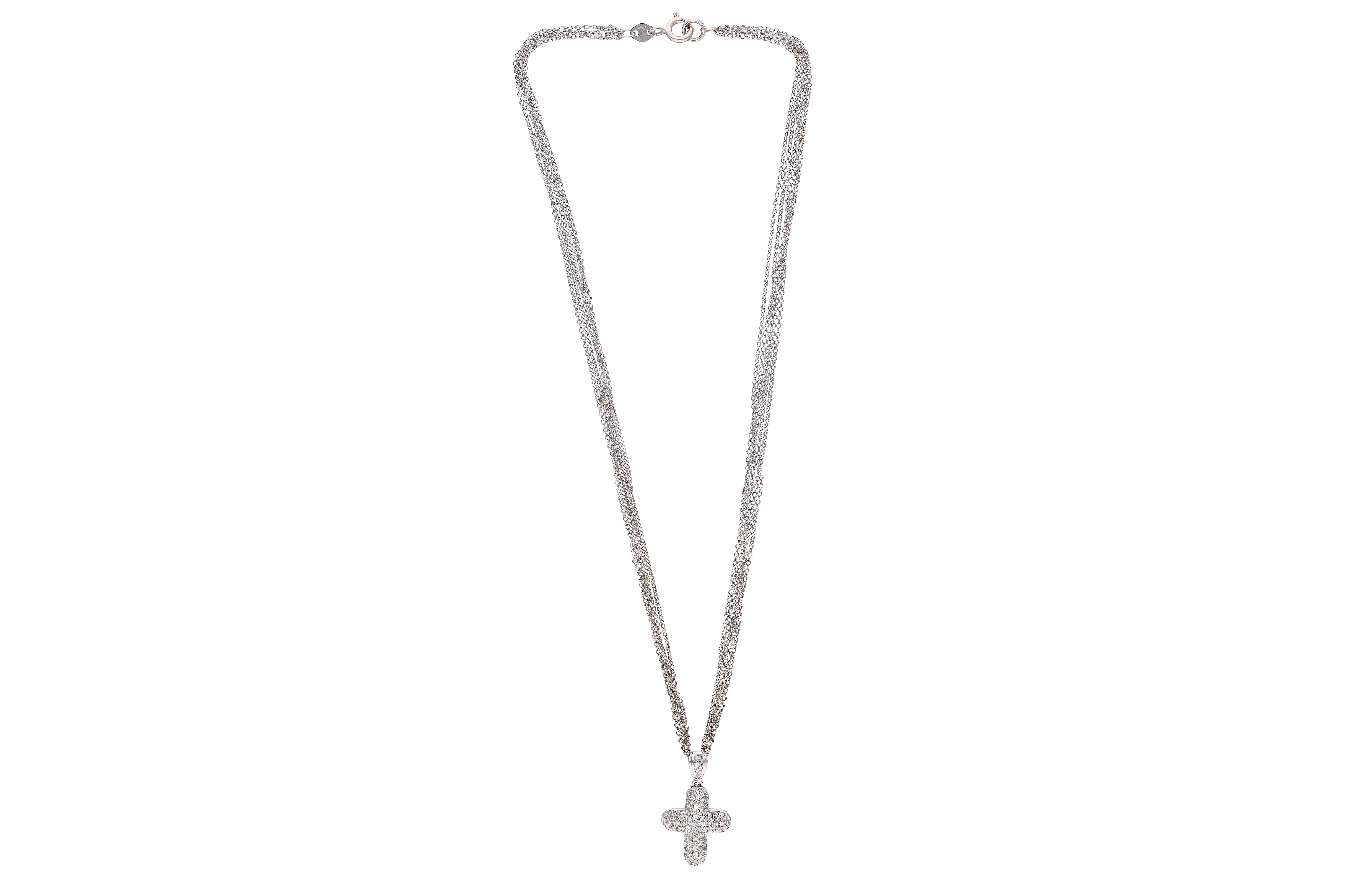 Collana con diamanti - Asta Preziosi