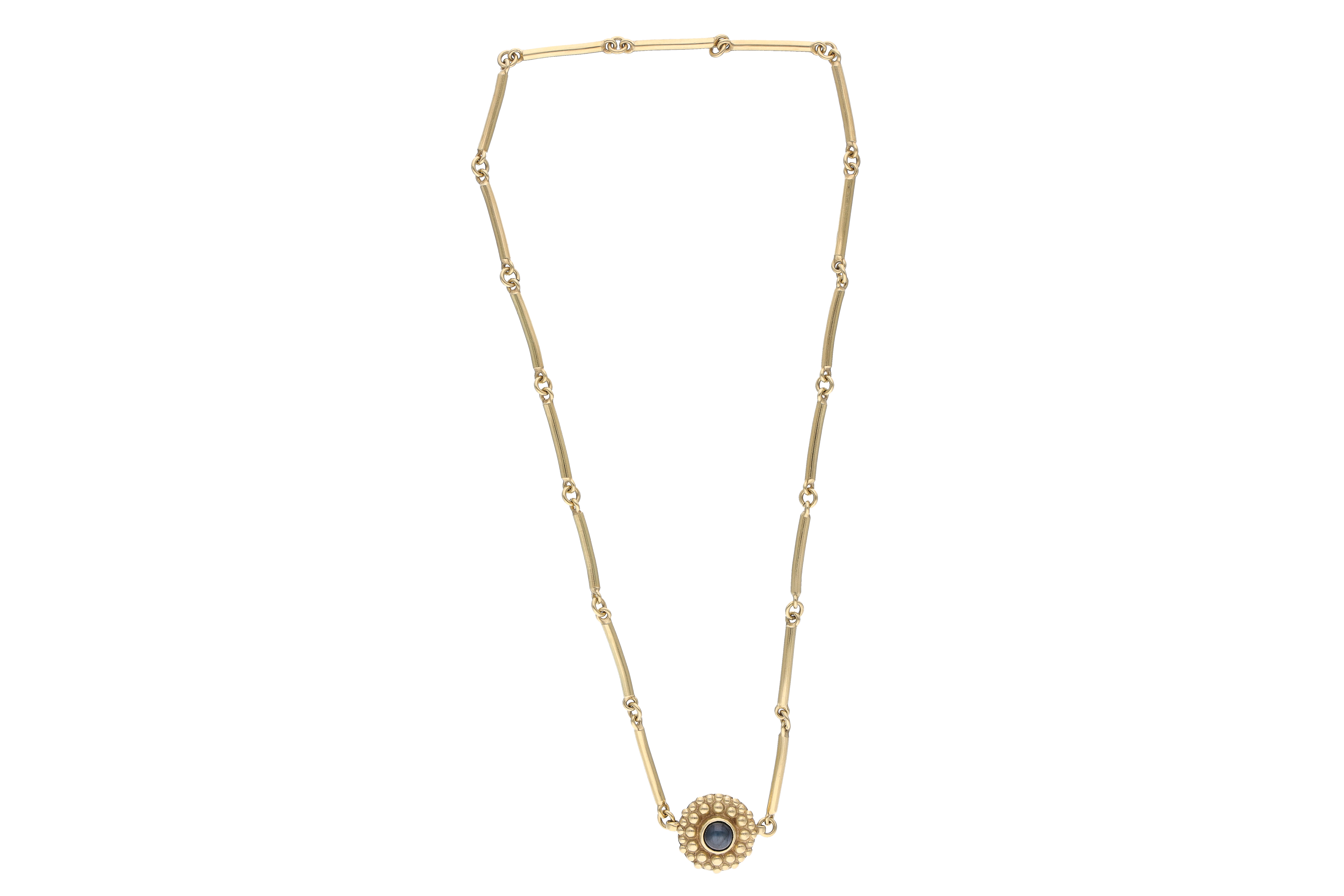 Collana con zaffiro stellato - Asta Preziosi