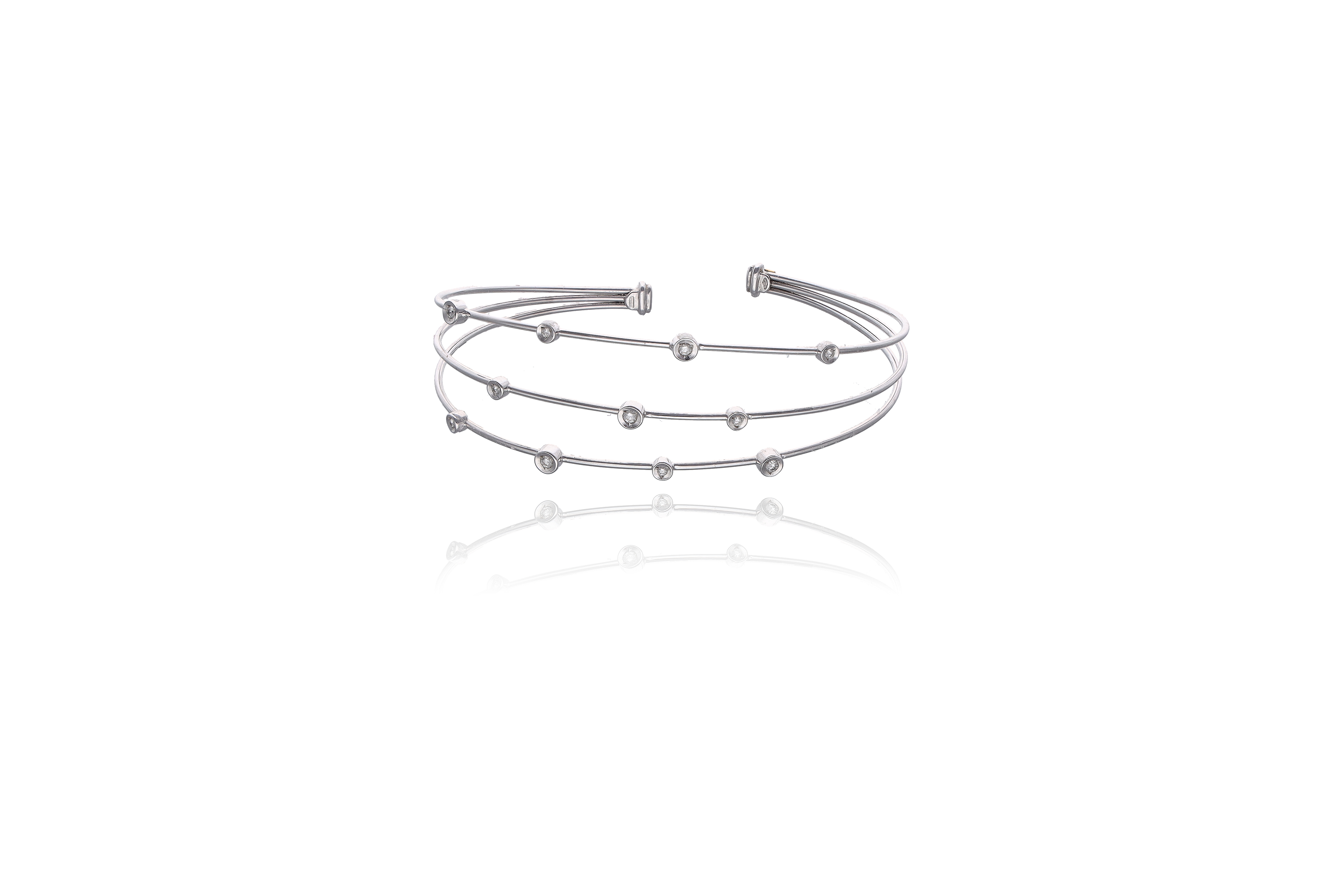Recarlo, bracciale con diamanti - Asta Preziosi