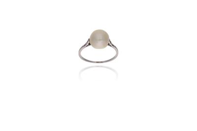 Anello con perla e diamanti - Asta Preziosi Anello con perla e diamanti - Asta Preziosi