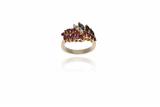 Anello con rubini, zaffiri e diamanti - Asta Preziosi Anello con rubini, zaffiri e diamanti - Asta Preziosi