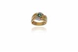 Damiani, anello con diamanti e smeraldo - Asta Preziosi Damiani, anello con diamanti e smeraldo - Asta Preziosi