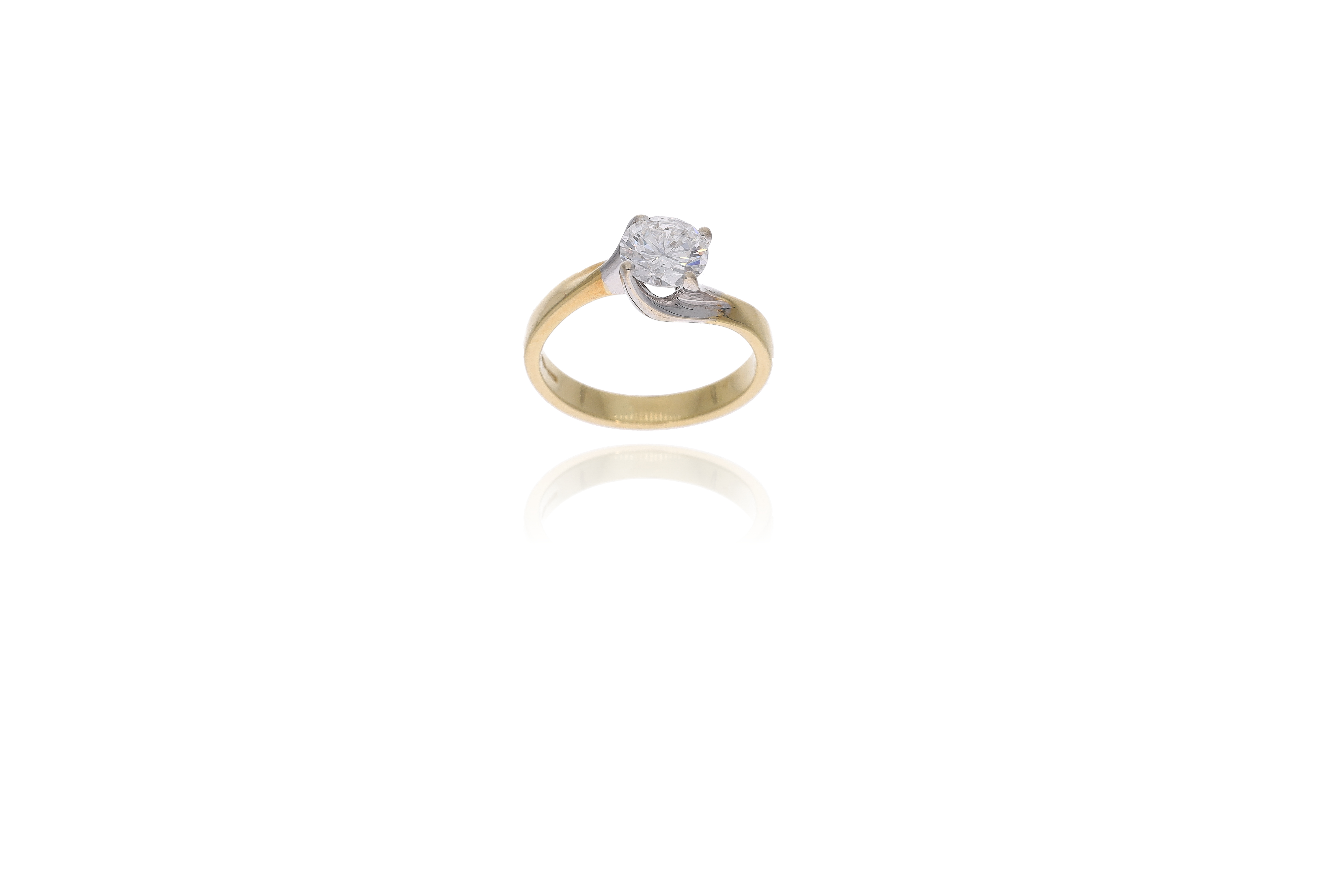 Anello con diamante - Asta Preziosi