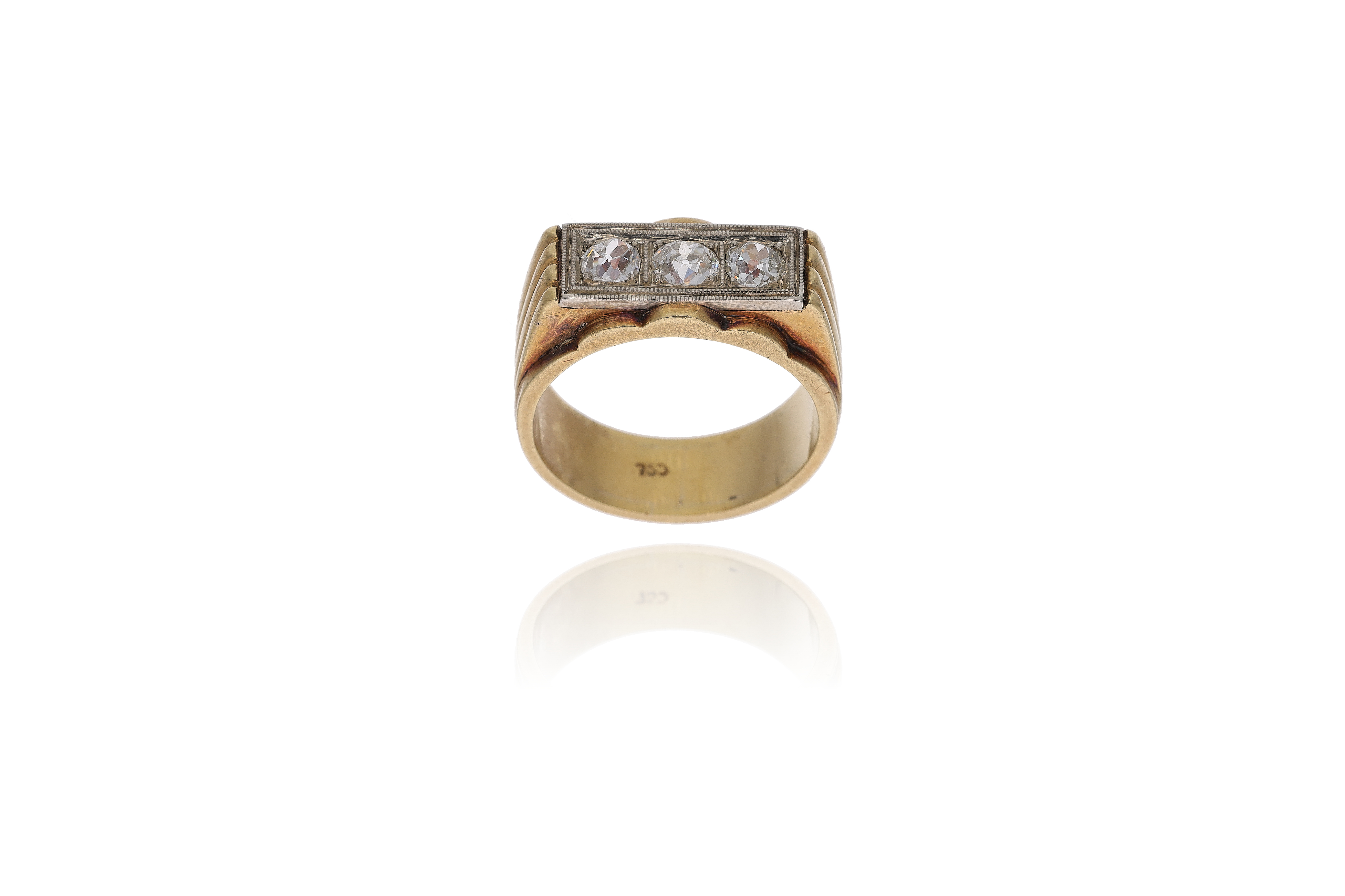 Anello con diamanti - Asta Preziosi