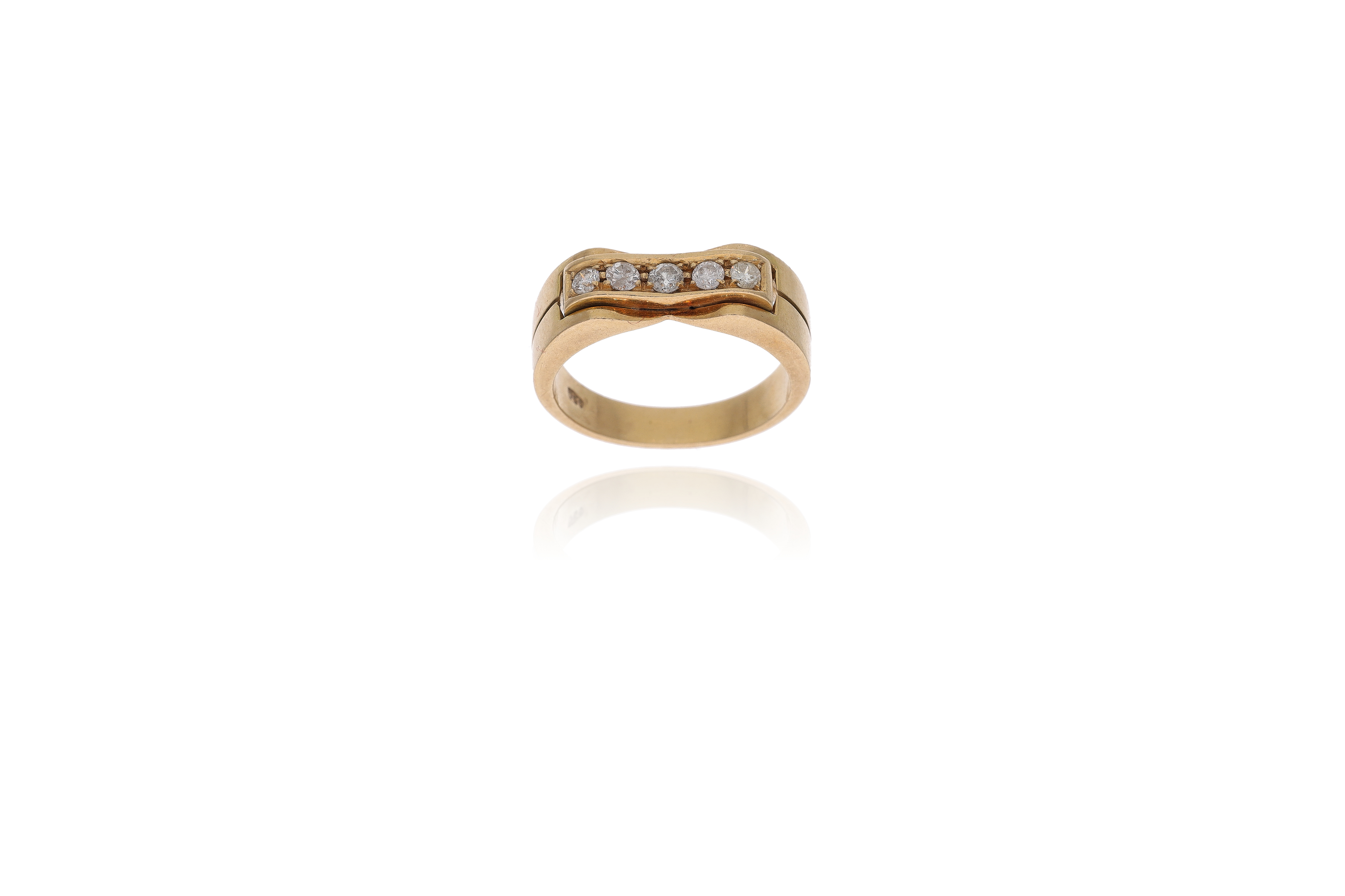 Anello con diamanti - Asta Preziosi