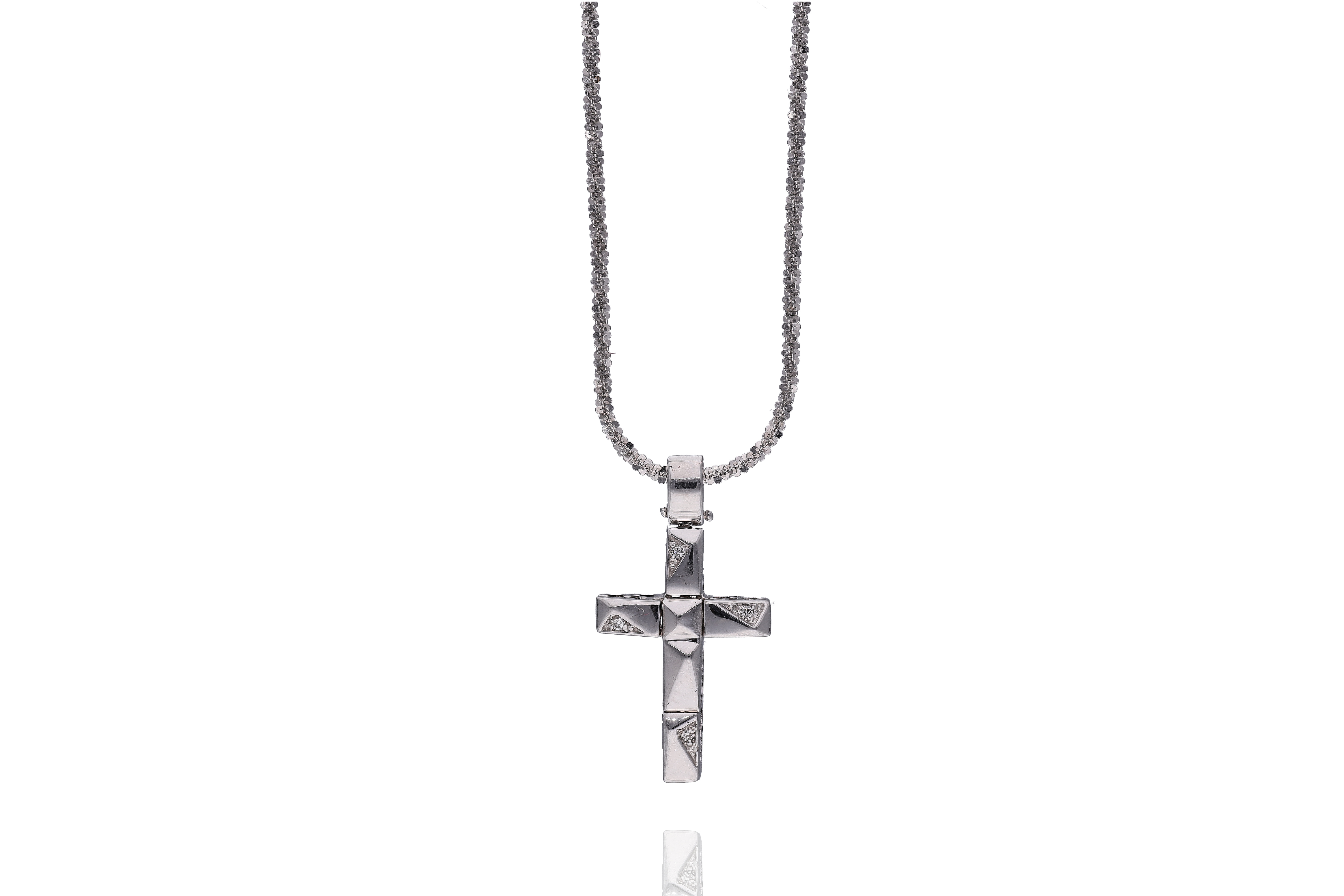 Collana con ciondolo e diamanti - Asta Preziosi