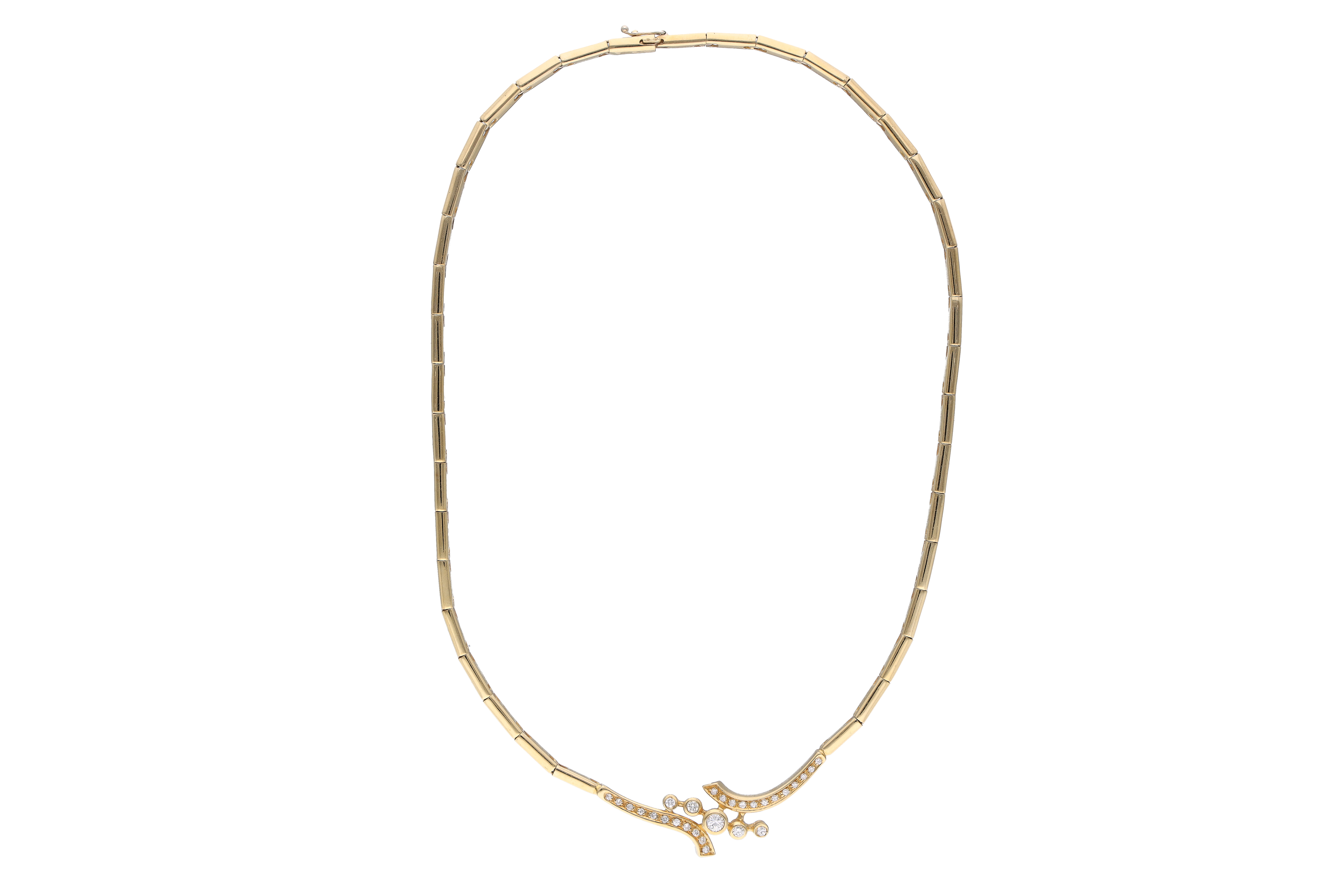 Collana con diamanti - Asta Preziosi