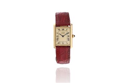 Cartier Must De Cartier Tank - Asta Preziosi Cartier Must De Cartier Tank - Asta Preziosi