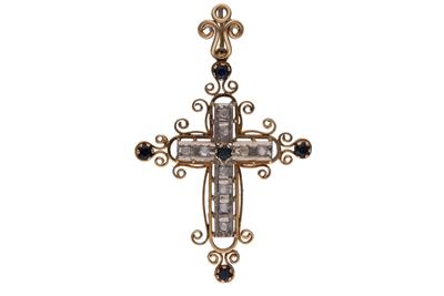 Ciondolo con diamanti e pietre - Asta Preziosi Ciondolo con diamanti e pietre - Asta Preziosi