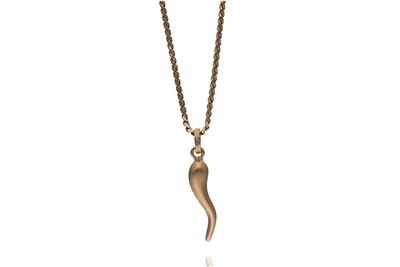 Collana e ciondolo in oro - Asta Preziosi