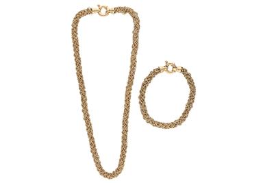 Parure, collana e bracciale in oro - Asta Preziosi Parure, collana e bracciale in oro - Asta Preziosi