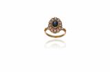 Anello con zaffiro e diamanti - Asta Preziosi Anello con zaffiro e diamanti - Asta Preziosi