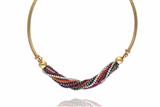 Collana con perle, corallo, ametiste e pietre - Asta Preziosi Collana con perle, corallo, ametiste e pietre - Asta Preziosi