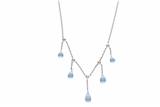 Collana con topazi e diamanti - Asta Preziosi Collana con topazi e diamanti - Asta Preziosi