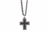 Collana e ciondolo con diamanti, diamanti neri e pietre - Asta Preziosi Collana e ciondolo con diamanti, diamanti neri e pietre - Asta Preziosi