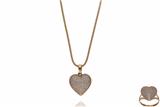 Parure, anello e collana con pietre - Asta Preziosi Parure, anello e collana con pietre - Asta Preziosi