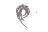 Spilla con diamanti - Asta Preziosi Spilla con diamanti - Asta Preziosi