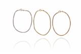 Tre bracciali in oro - Asta Preziosi