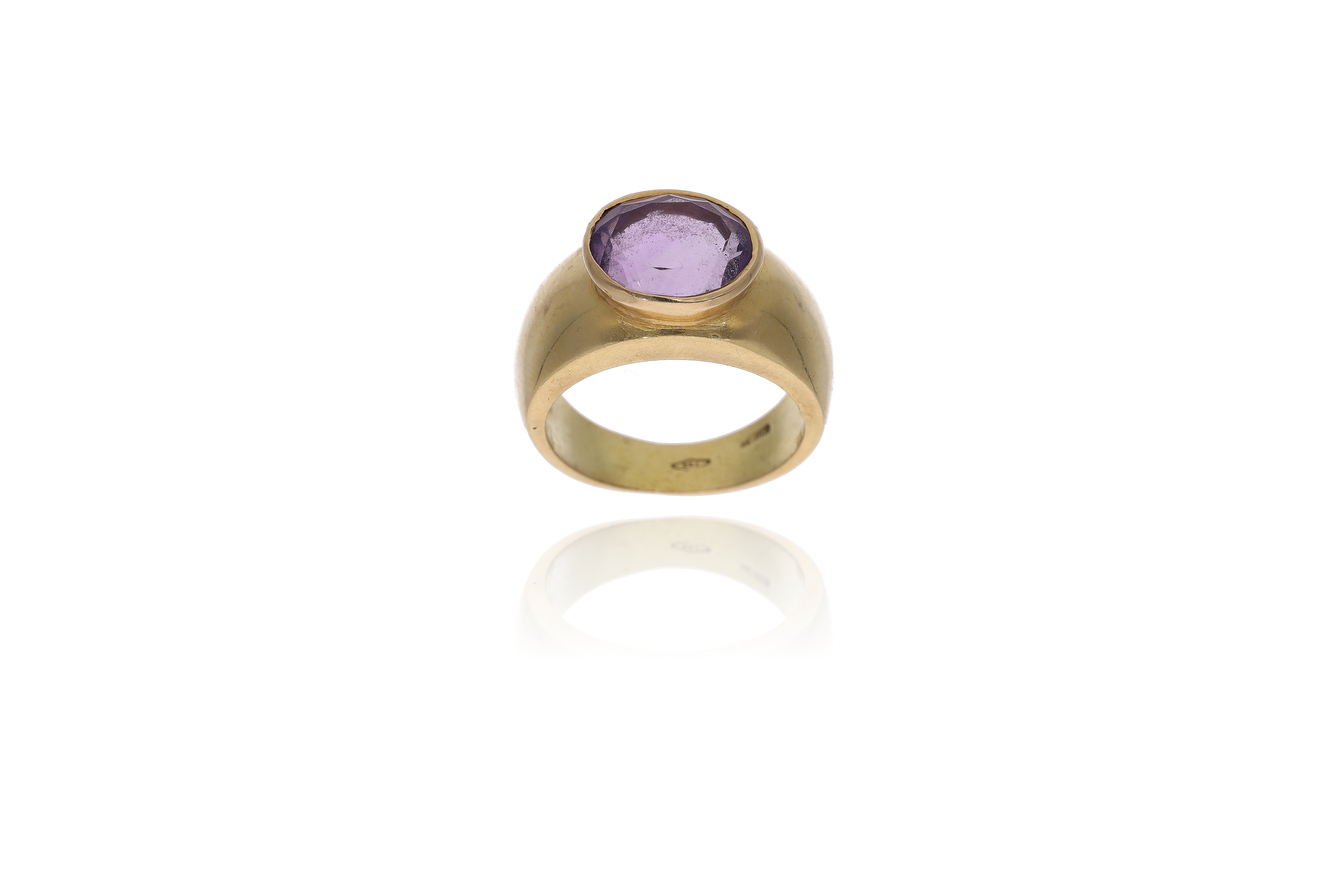 Anello con ametista - Asta Preziosi