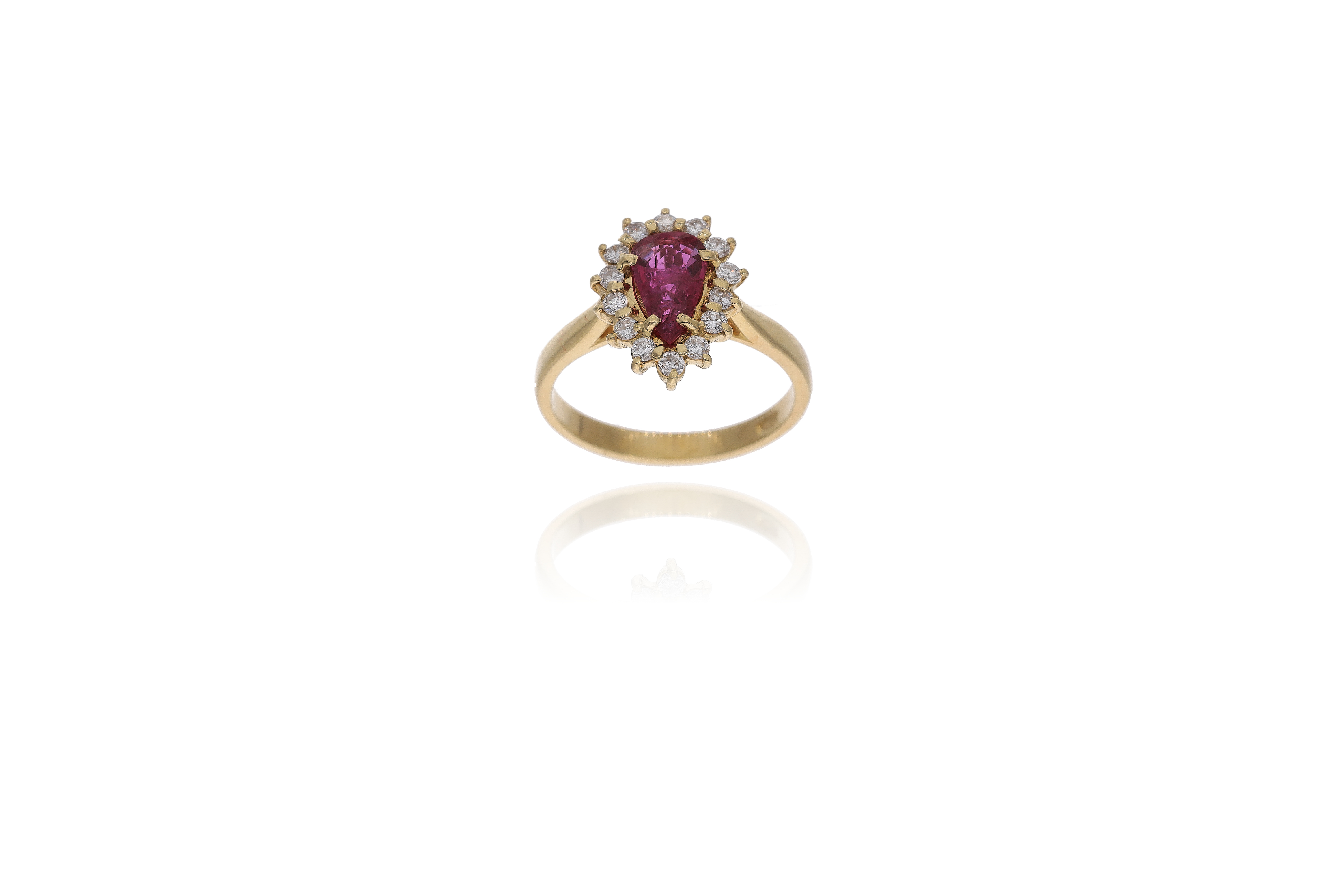 Anello con rubino e diamanti - Asta Preziosi