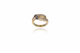 Anello con diamanti e zaffiri - Asta Preziosi Anello con diamanti e zaffiri - Asta Preziosi