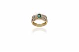 Anello con smeraldo e diamanti - Asta Preziosi Anello con smeraldo e diamanti - Asta Preziosi