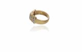 Anello con smeraldo e diamanti - Asta Preziosi Anello con smeraldo e diamanti - Asta Preziosi