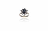 Anello con zaffiro e diamanti - Asta Preziosi Anello con zaffiro e diamanti - Asta Preziosi