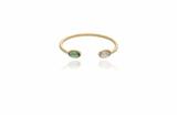 Bracciale con tormalina e quarzo - Asta Preziosi Bracciale con tormalina e quarzo - Asta Preziosi