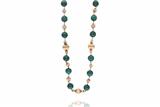Collana con malachiti - Asta Preziosi Collana con malachiti - Asta Preziosi