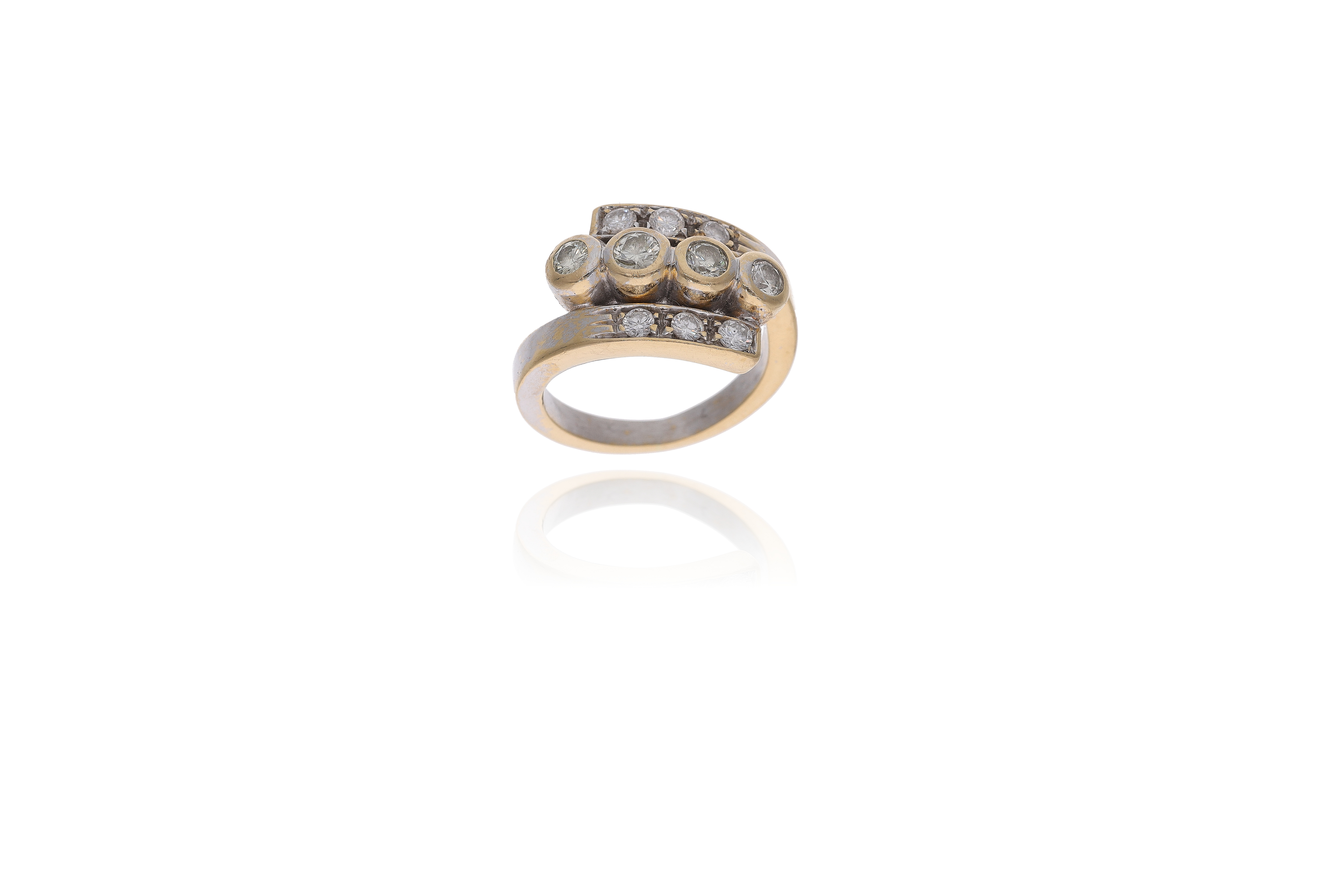 Anello con diamanti - Asta Preziosi