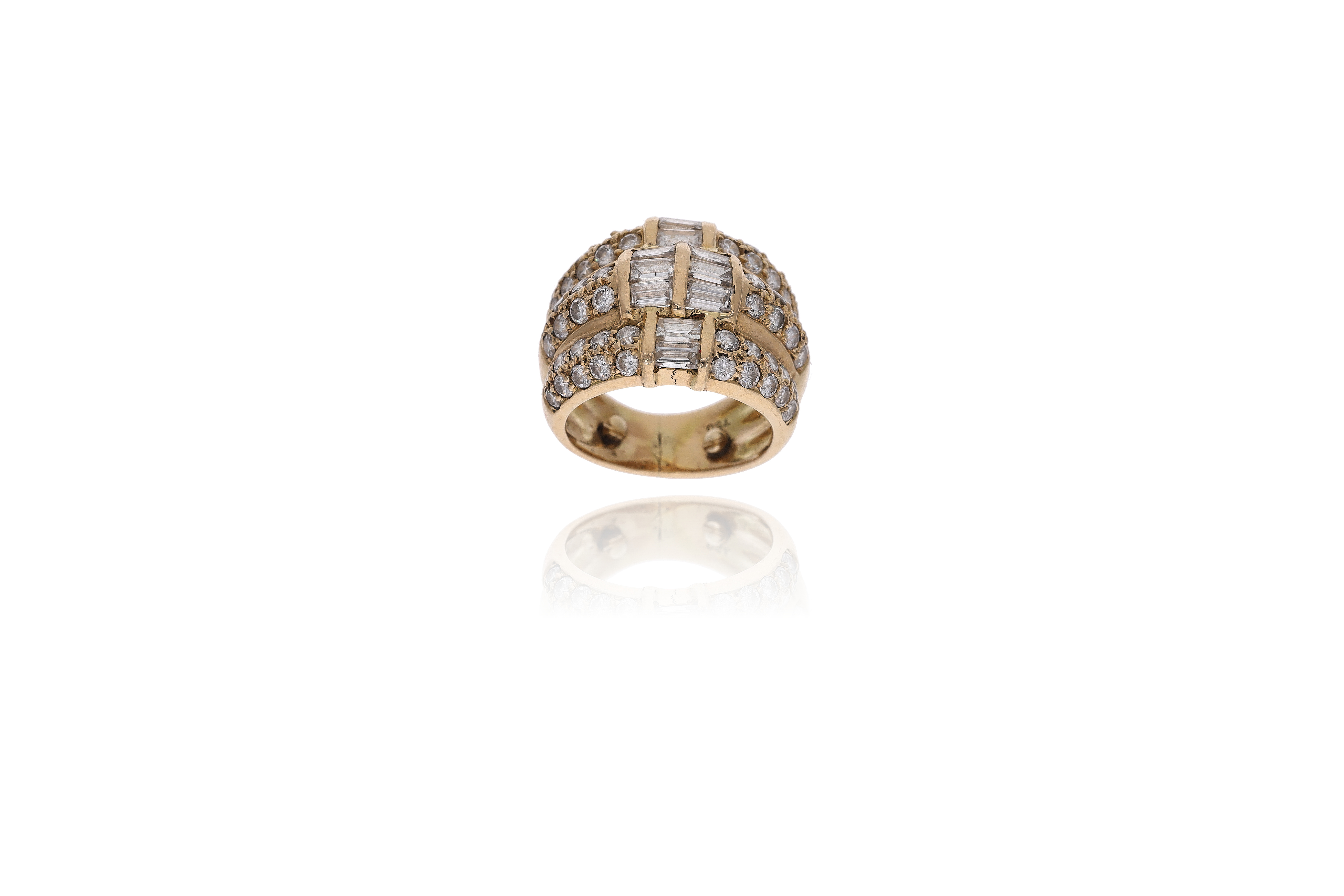Anello con diamanti - Asta Preziosi
