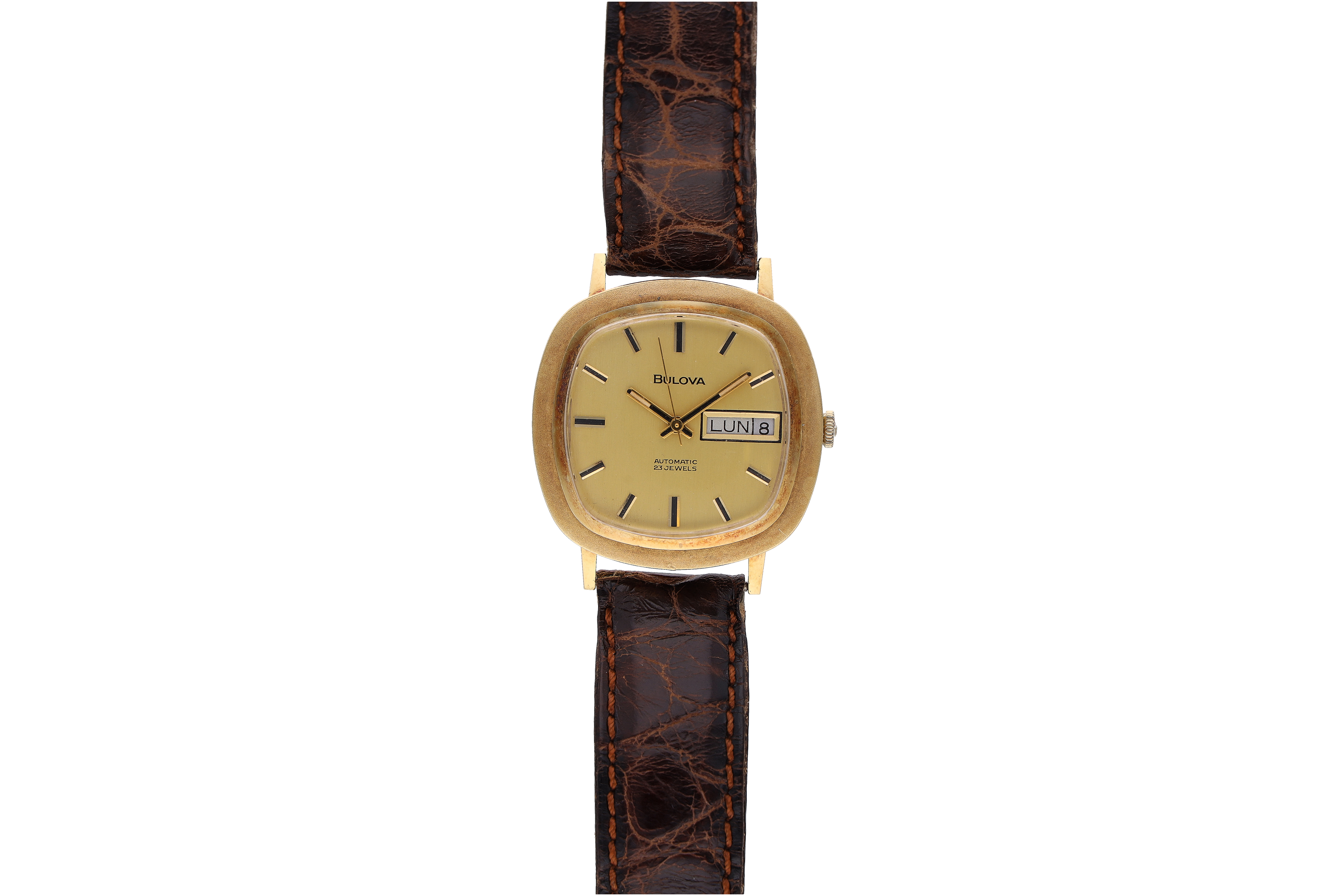 Bulova Day-Date, orologio in oro - Asta Preziosi